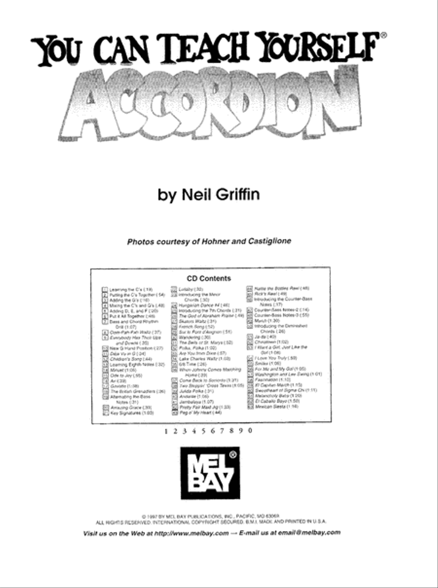 You Can Teach Yourself Accordion Accordion scores gallery preview page 2