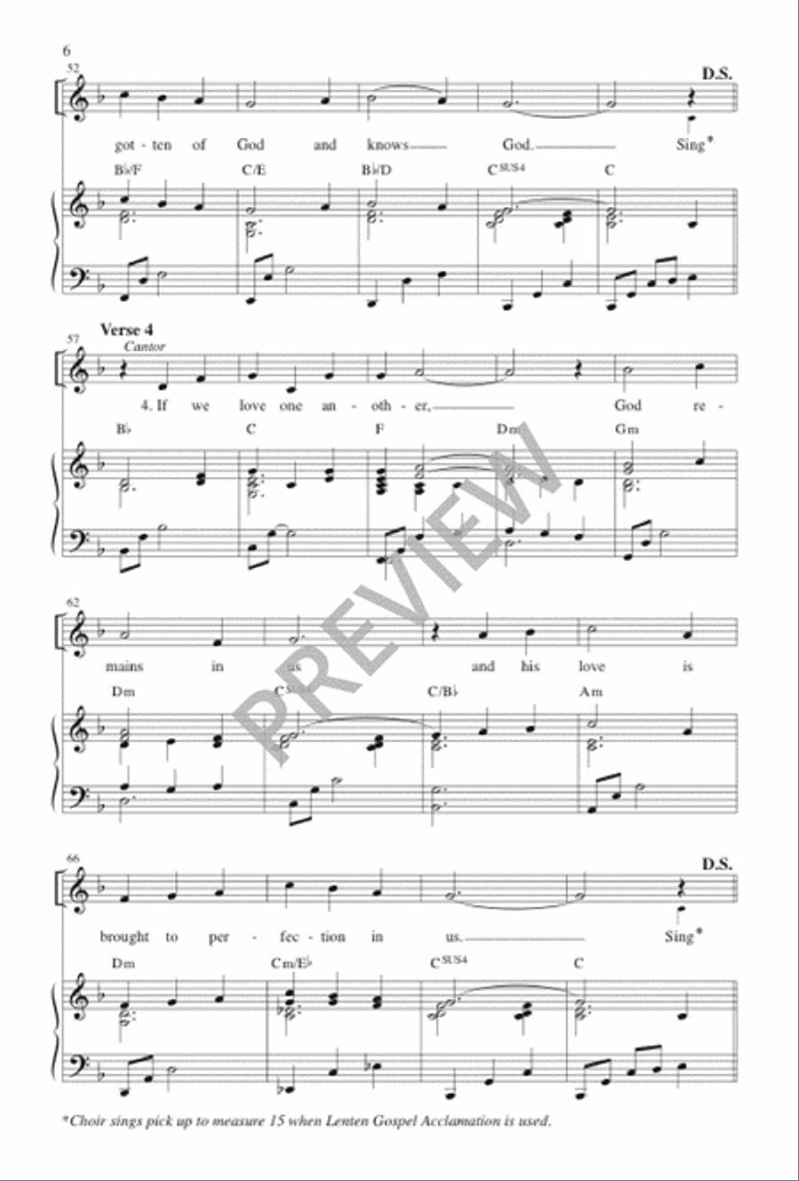 Acclamations for the Order of Celebrating Matrimony 2-Part scores gallery preview page 6