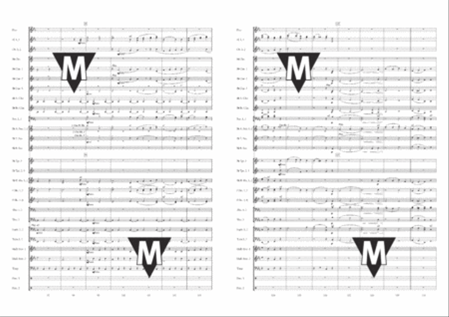From Crystals and Eagles Concert Band scores gallery preview page 10