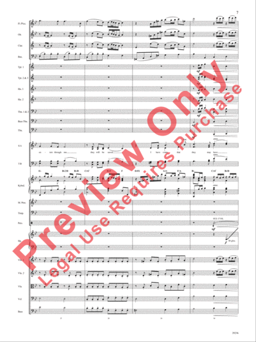 I Am I Am Choir scores gallery preview page 8