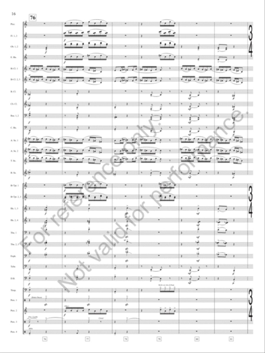 Arkansas Traveler Arkansas Traveler Concert Band scores gallery preview page 17