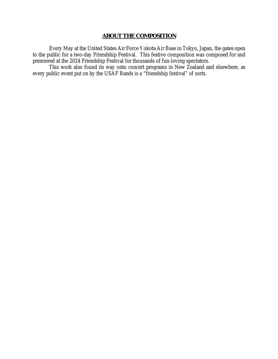Friendship Festival, Op. 146 Brass Quintet scores gallery preview page 4