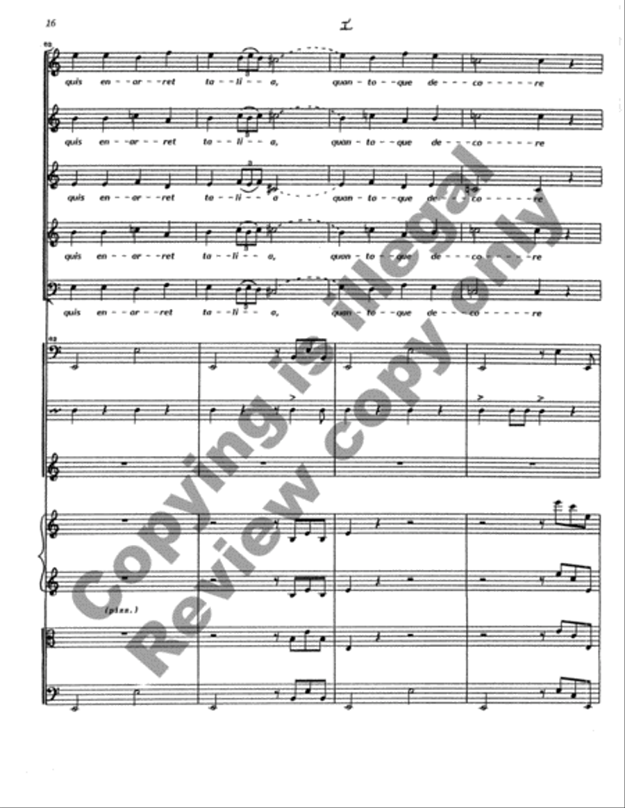 Cantata Rustica (Full/Choral Score) Choir scores gallery preview page 93