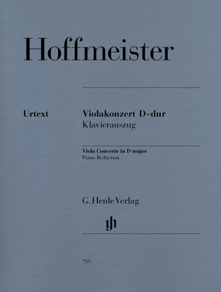 Book cover for Viola Concerto D Major
