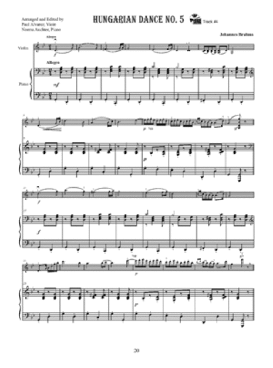 Gypsy Violin Classics Gypsy Violin Classics Violin Solo scores gallery preview page 2