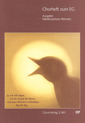 Book cover for Chorheft zum EG (1996 Niedersachsen, Bremen)