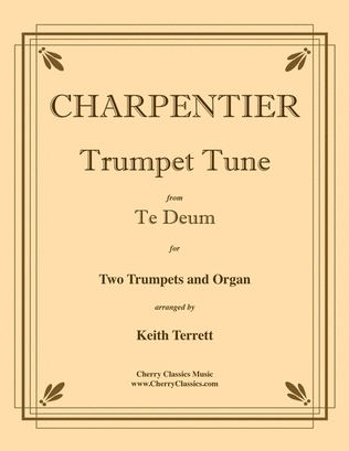 Trumpet Tune from Te Deum for Two Trumpets & Organ