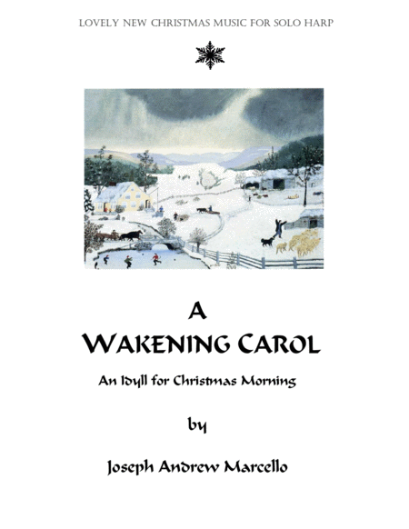 A Wakening Carol - for Harp Solo image number null