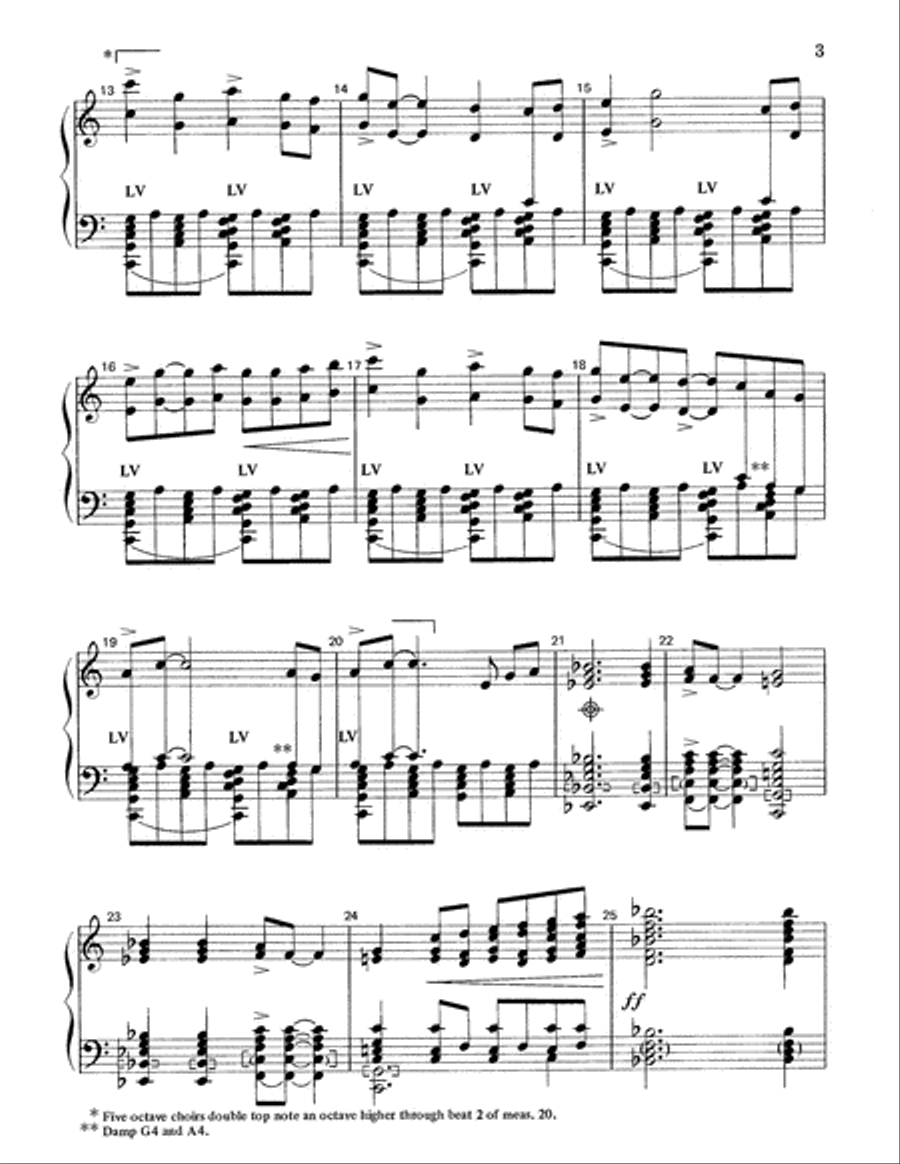 A Song of Gladness 5-Octaves scores gallery preview page 3