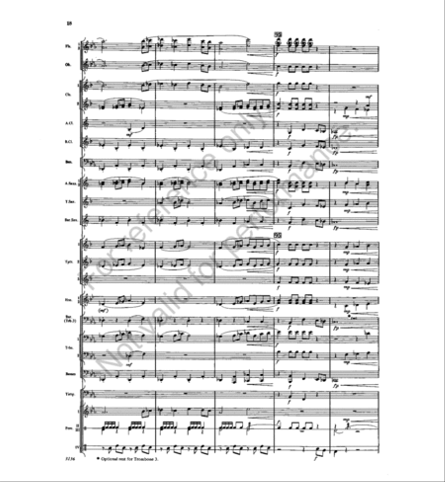 Prayer and Proclamation Prayer and Proclamation Concert Band scores gallery preview page 18