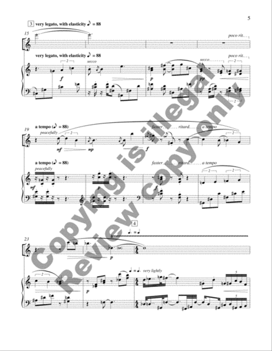 Kathleen, As She Was Oboe scores gallery preview page 5