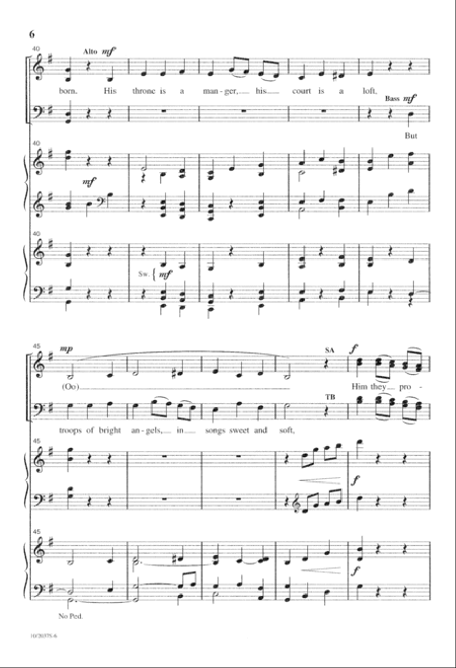 As Lately We Watched As Lately We Watched 4-Part scores gallery preview page 6