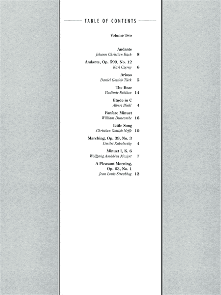 Everybody's Perfect Masterpieces, Volume 2 Easy Piano scores gallery preview page 2