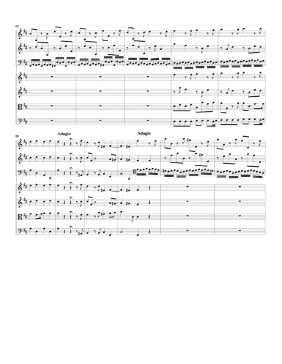12 concerti grossi, Op.6 (complete set of scores and parts) String Trio scores gallery preview page 3