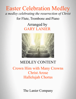 Book cover for EASTER CELEBRATION MEDLEY (for Flute, Trombone and Piano with Instrument Parts)
