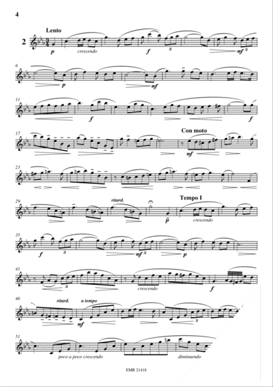 7 Russian Etudes Euphonium scores gallery preview page 4