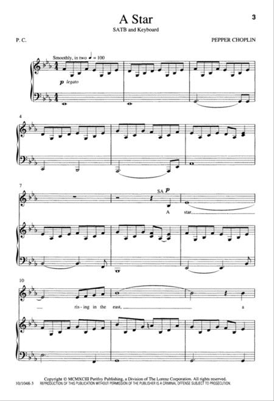 A Star 4-Part scores gallery preview page 2
