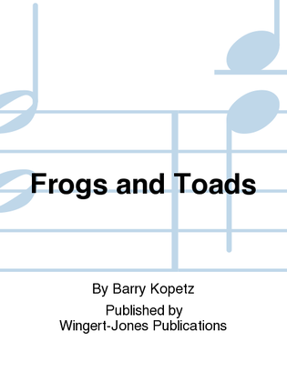 Frogs & Toads - Full Score