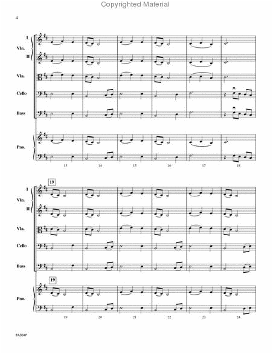 Waltz of the Goblins String Orchestra scores gallery preview page 3