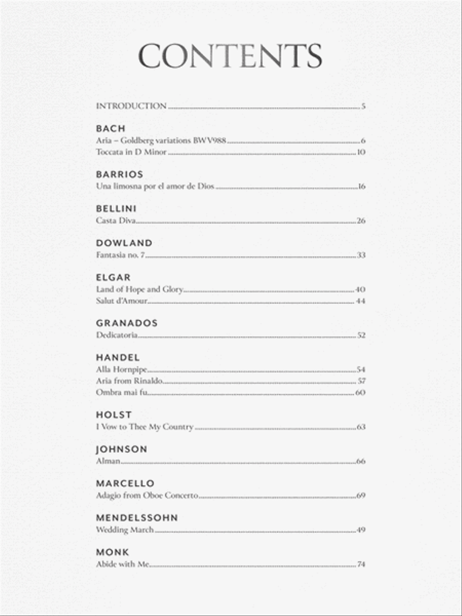 Classical Guitar Sheet Music Acoustic Guitar scores gallery preview page 2