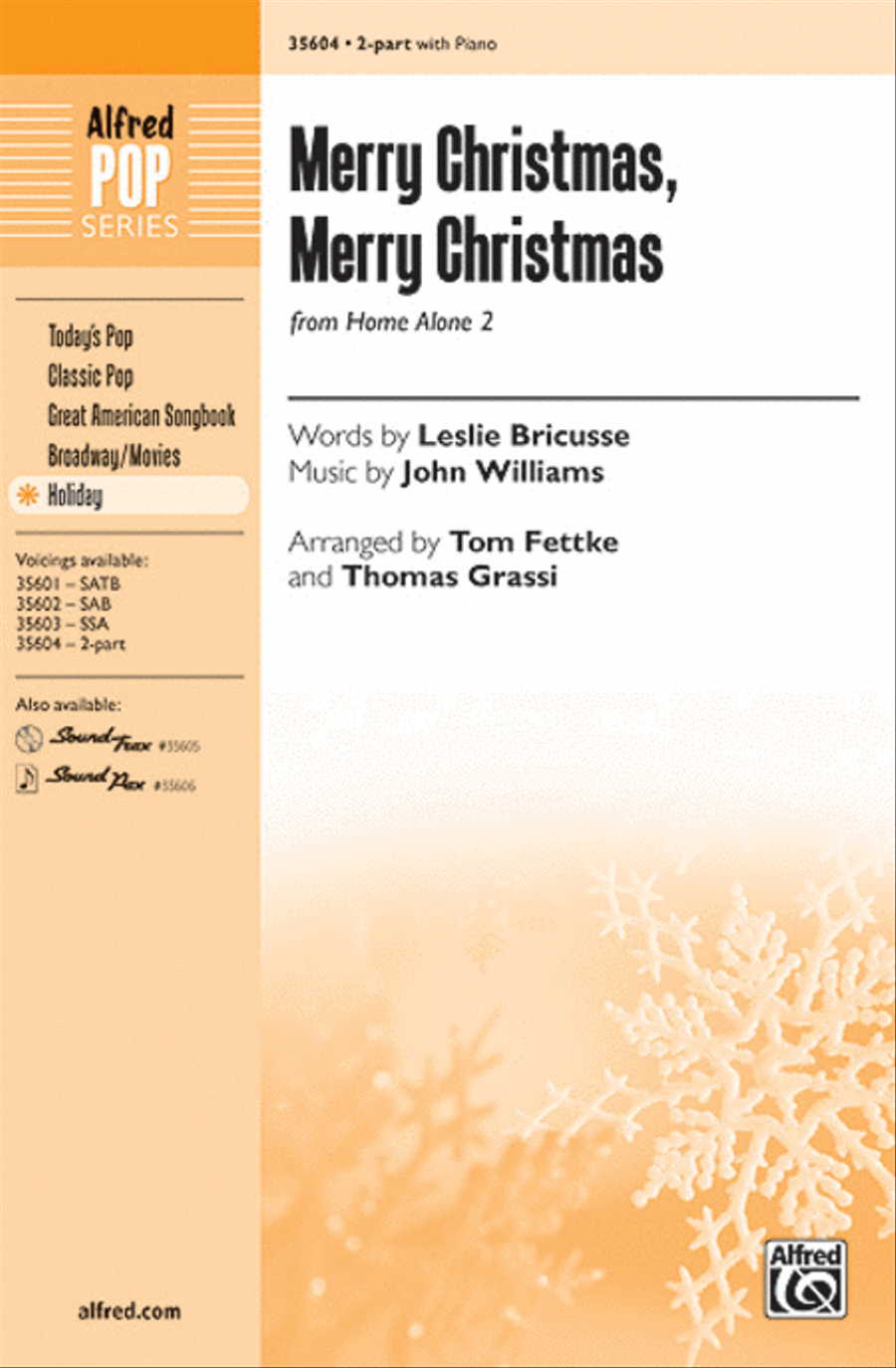 Merry Christmas, Merry Christmas 2-Part scores gallery preview page 1