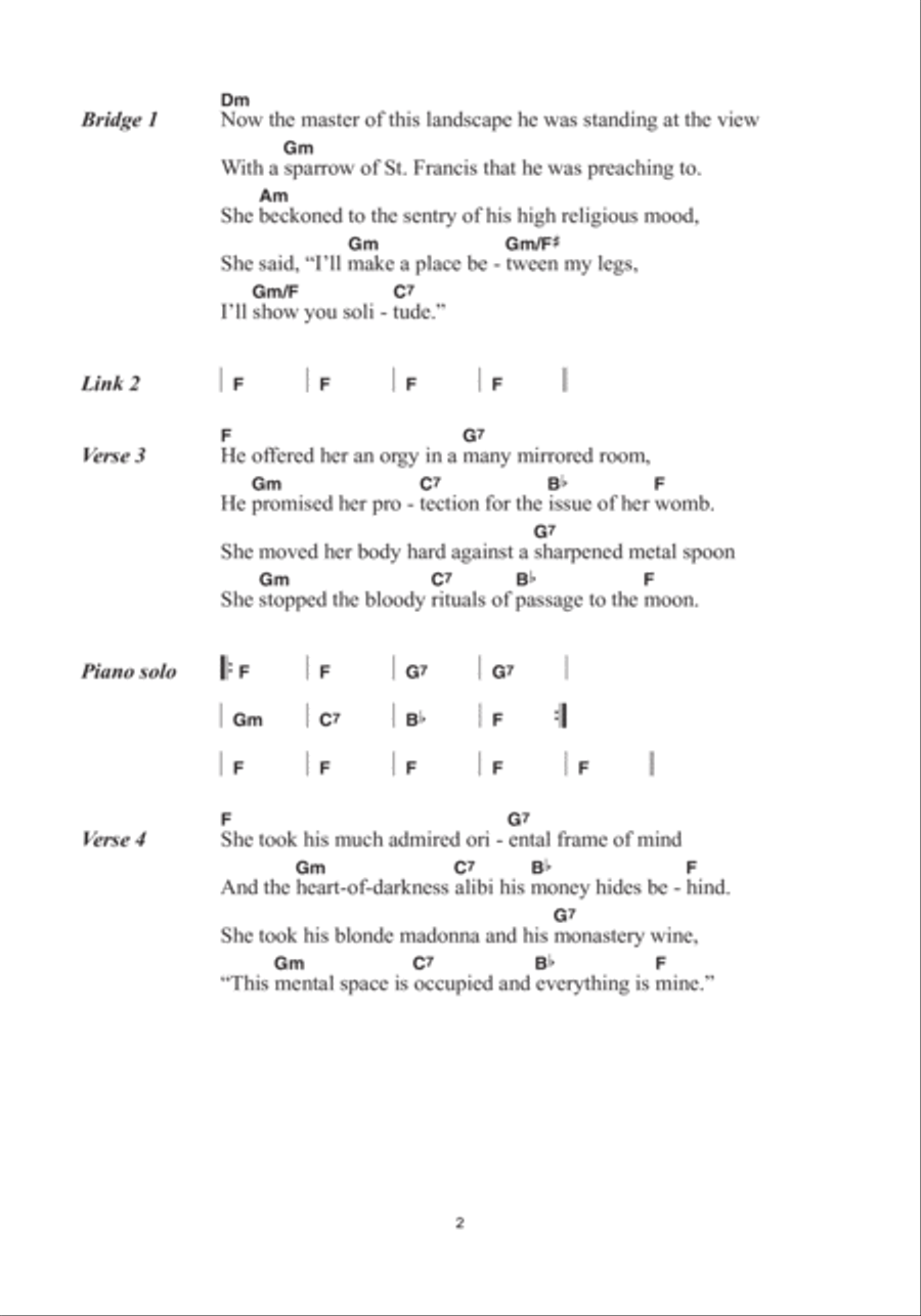 Death Of A Ladies' Man Death Of A Ladies' Man Acoustic Guitar scores gallery preview page 2