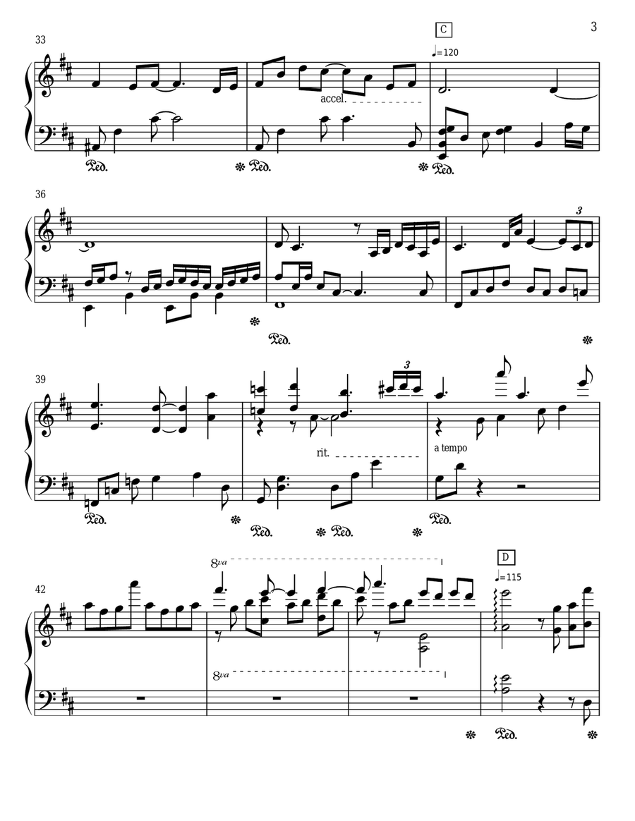 Suki Na Hito Dake Ni Suki Na Hito Dake Ni Piano Solo scores gallery preview page 3