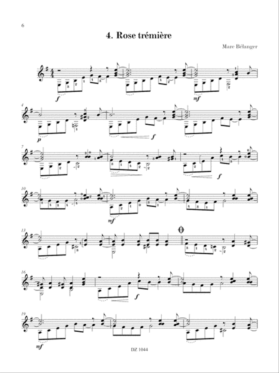 La guitare dans tous ses états, vol. 4 Classical Guitar scores gallery preview page 5
