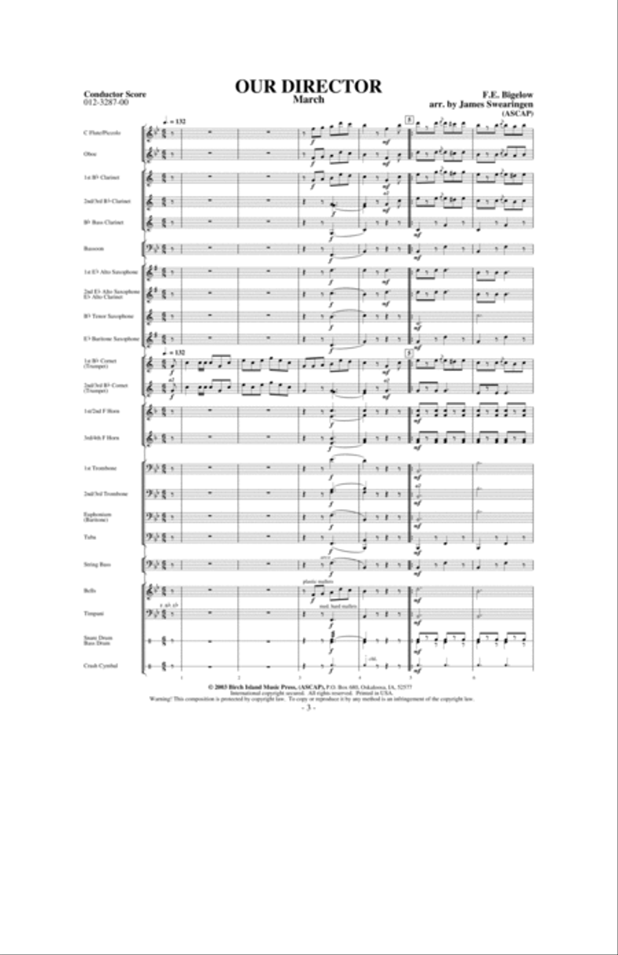 Our Director Concert Band scores gallery preview page 2