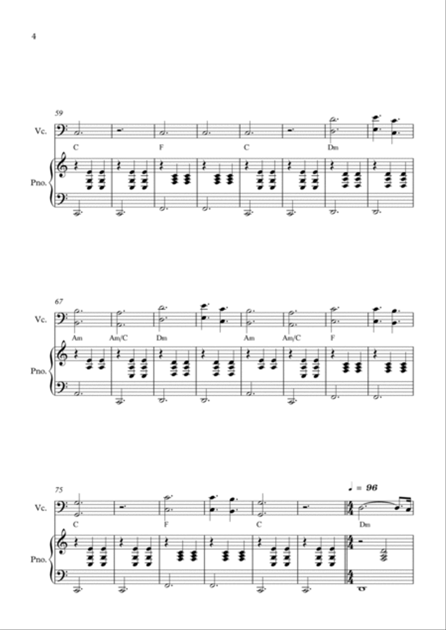 La Valse D'amelie La Valse D'amelie Piano scores gallery preview page 4