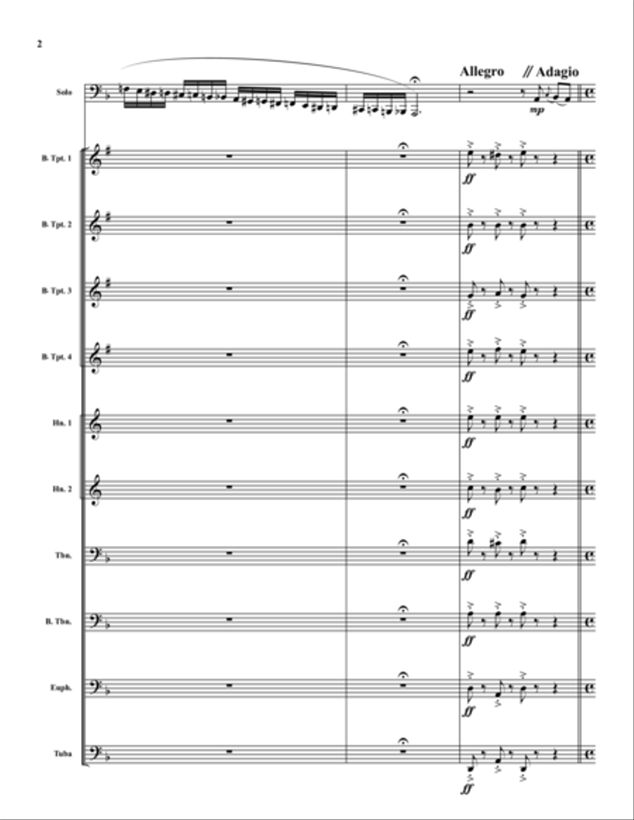 Czardas Czardas Brass Ensemble scores gallery preview page 2