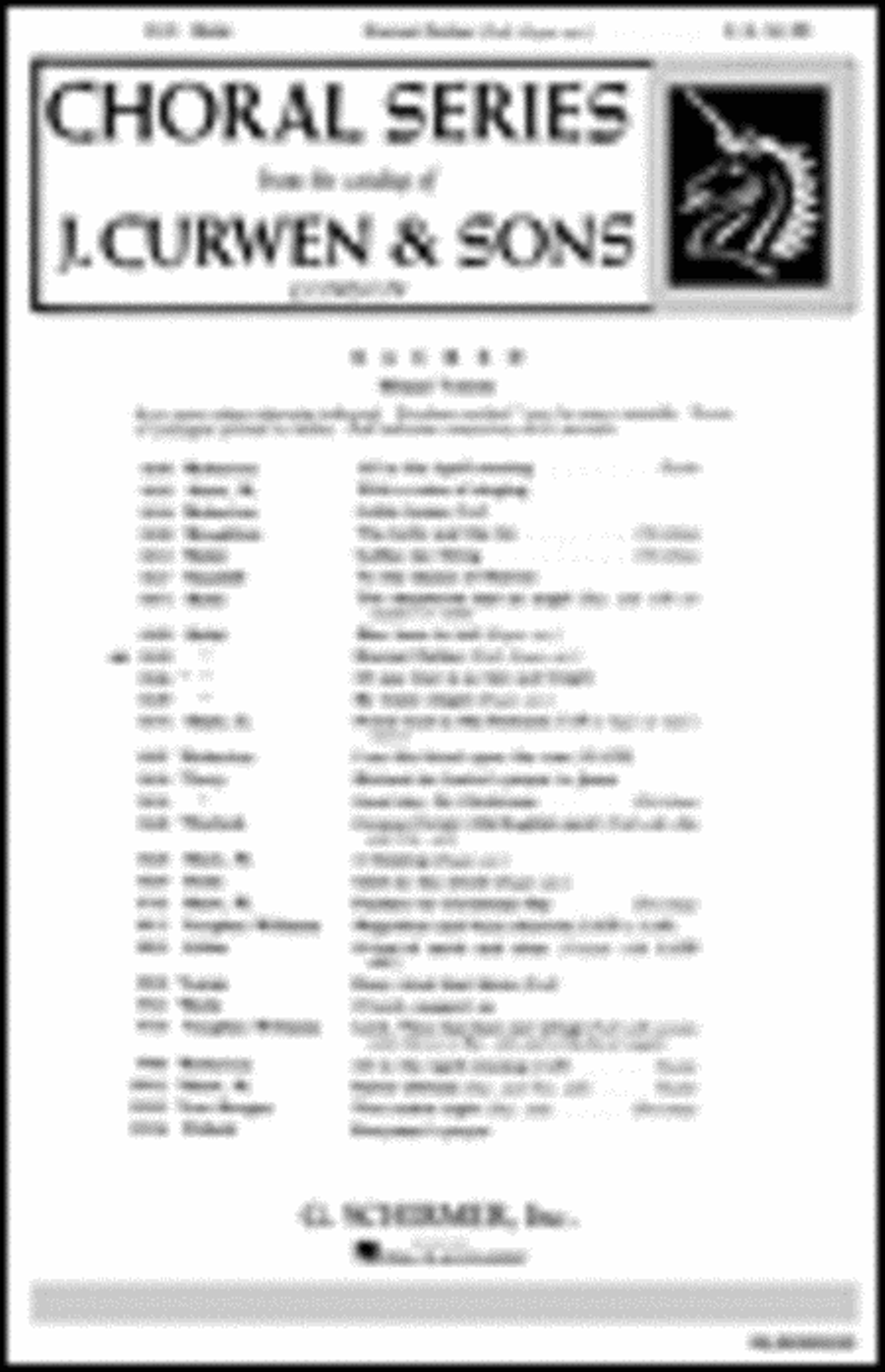 Eternal Father Organ With Bells Acc 4-Part scores gallery preview page 1
