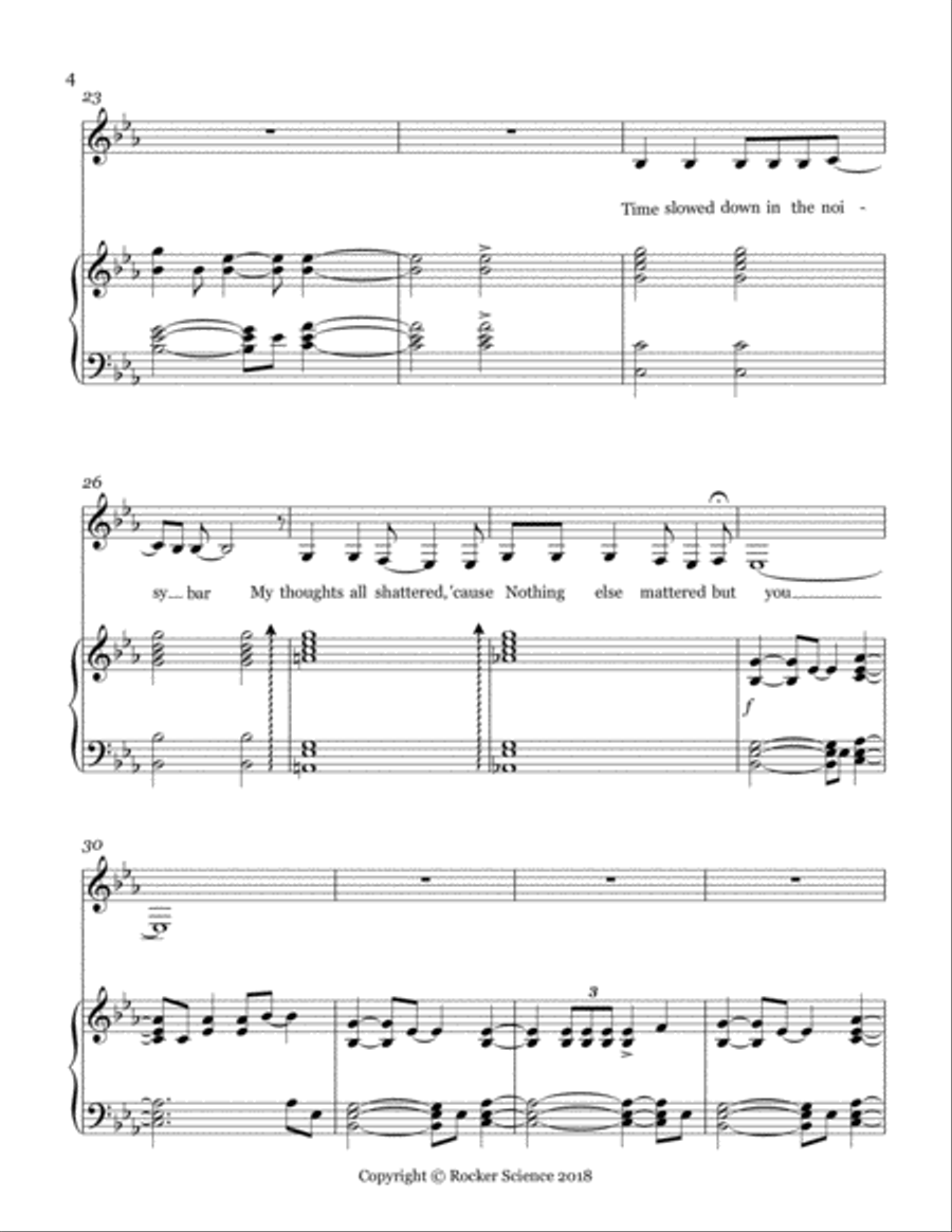 Girl I'm Gonna Marry You Voice scores gallery preview page 4