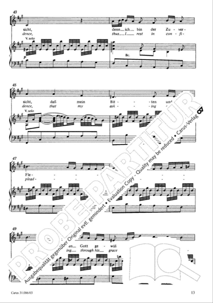 Truly, truly I say to you (Wahrlich, wahrlich, ich sage euch) 4-Part scores gallery preview page 14