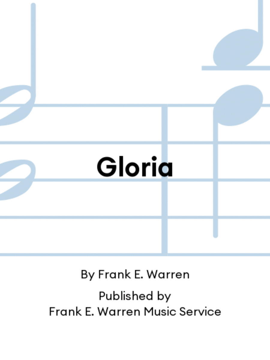 Gloria Gloria Soprano Voice scores gallery preview page 1