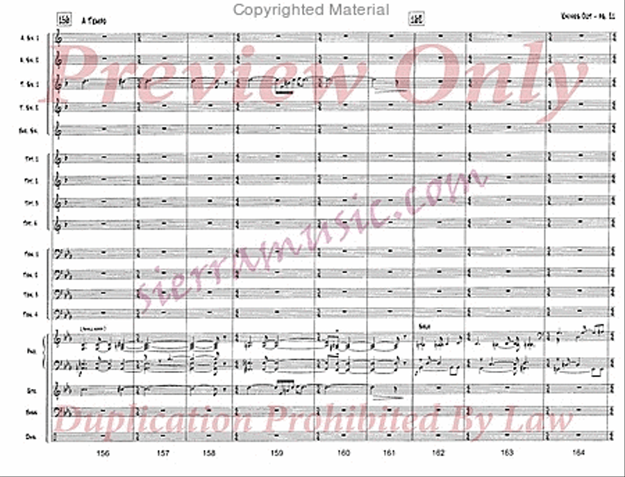 I Worship You Jazz Ensemble scores gallery preview page 22