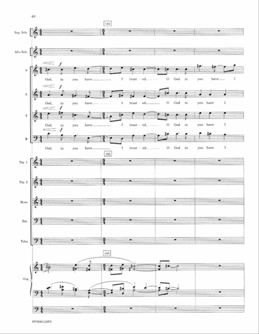 Transfiguration: An Ecumenical Mass - Full Score Divisi scores gallery preview page 51