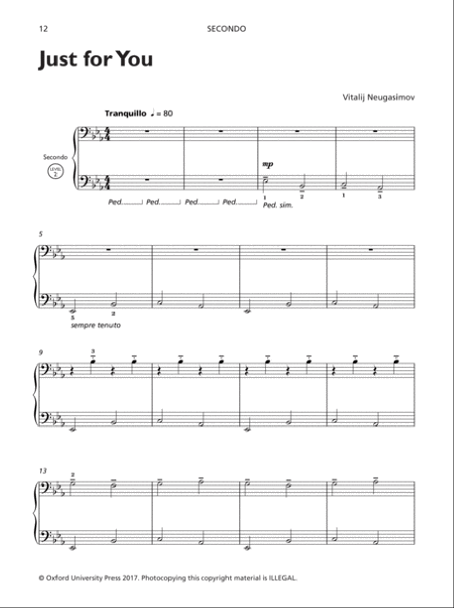 Piano Sketches Duets Book 1 Piano Duet scores gallery preview page 11