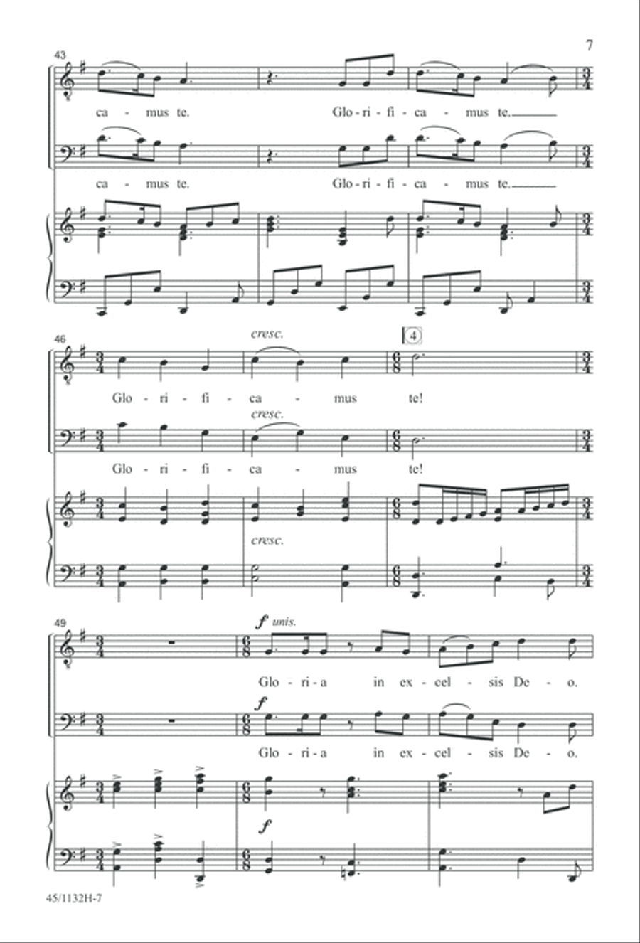 Singable Solutions for TB Choirs TB scores gallery preview page 7