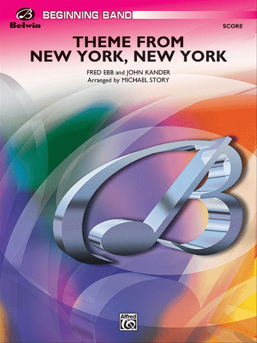 New York, New York, Theme from Concert Band scores gallery preview page 1