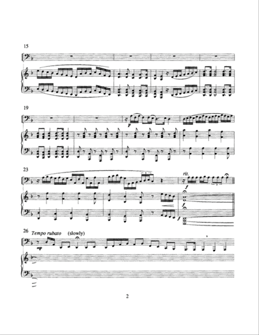 Remembrance Tuba scores gallery preview page 3