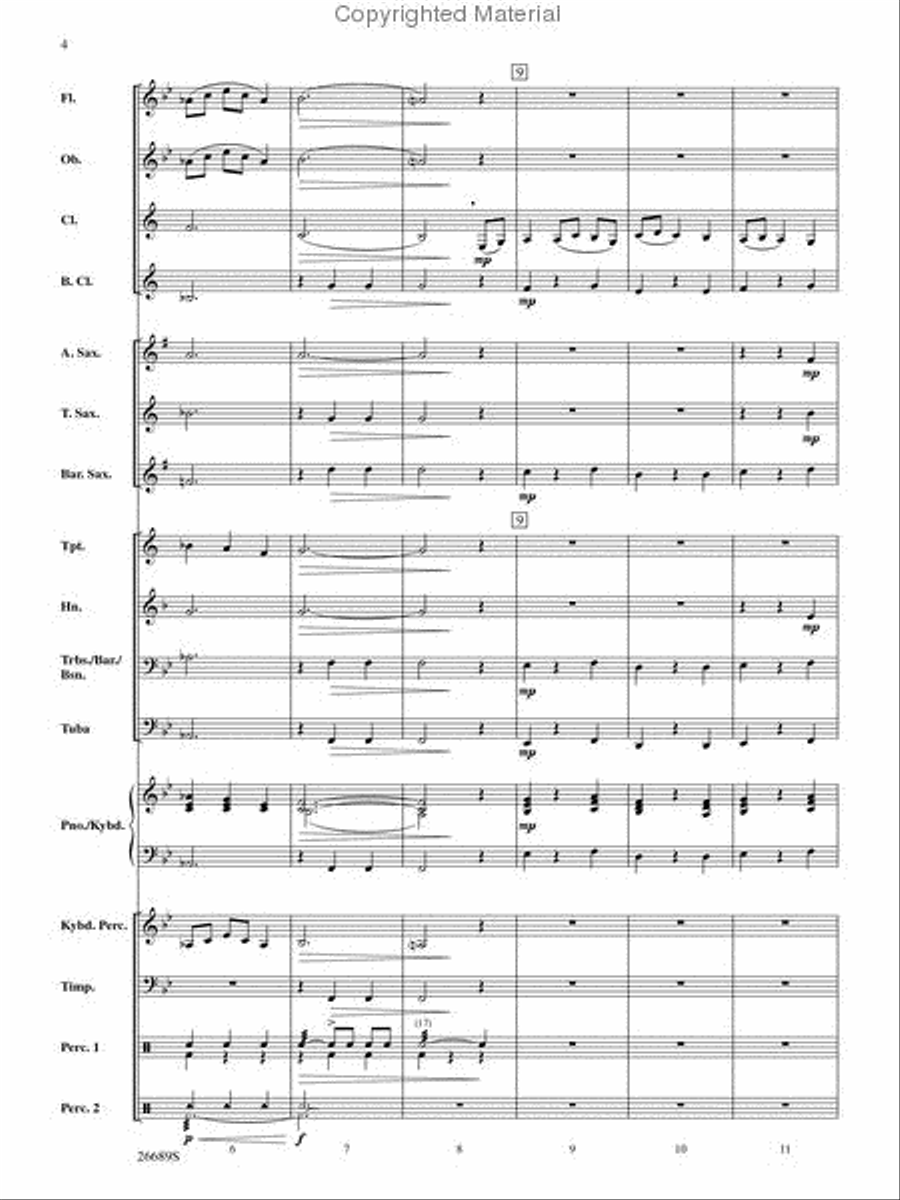 Jupiter (from The Planets) Concert Band scores gallery preview page 3