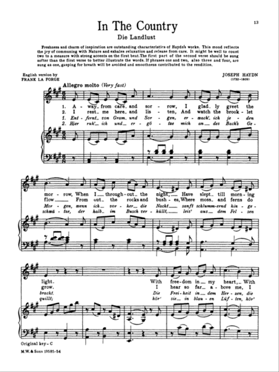 Pathways of Song, Volume 1 Low Voice scores gallery preview page 5