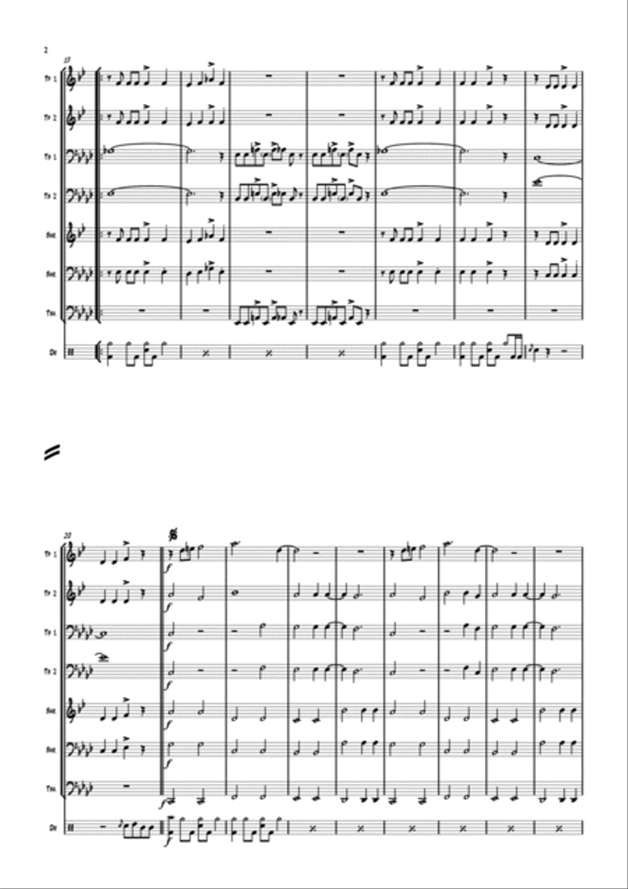 Sonne Sonne Baritone Horn TC scores gallery preview page 3