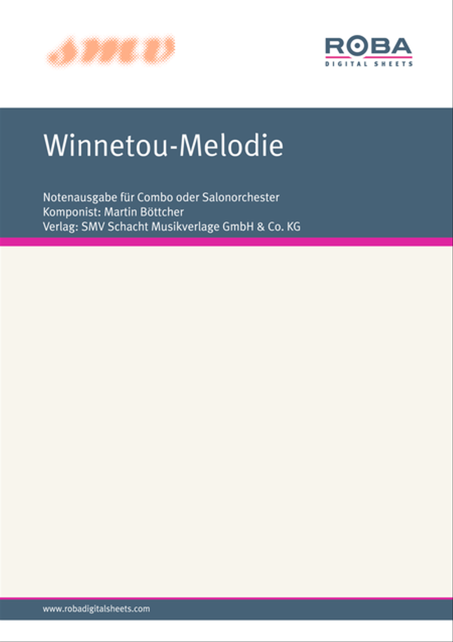 Winnetou-Melodie Piano, Vocal scores gallery preview page 1