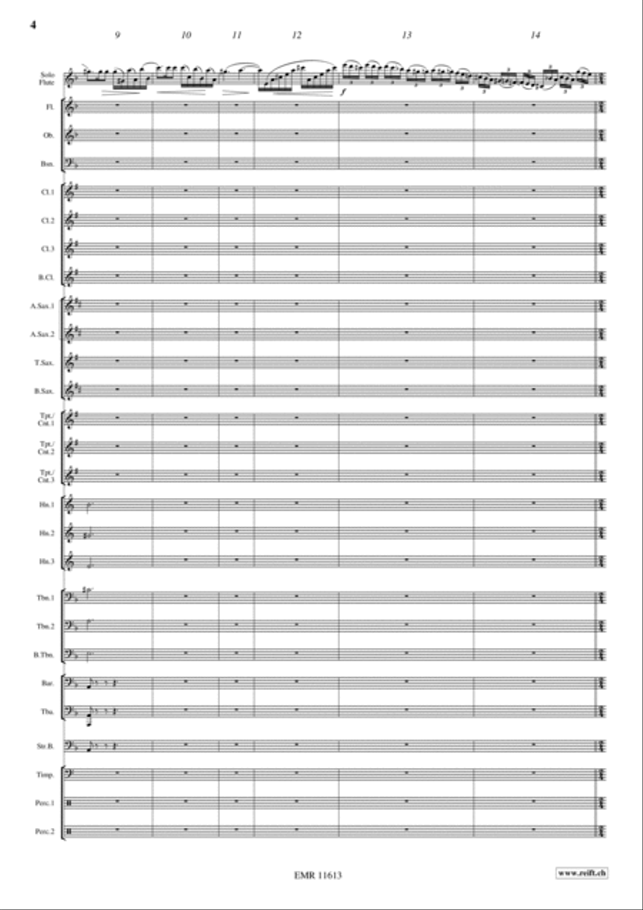 Carmen Fantasy Carmen Fantasy Concert Band scores gallery preview page 5