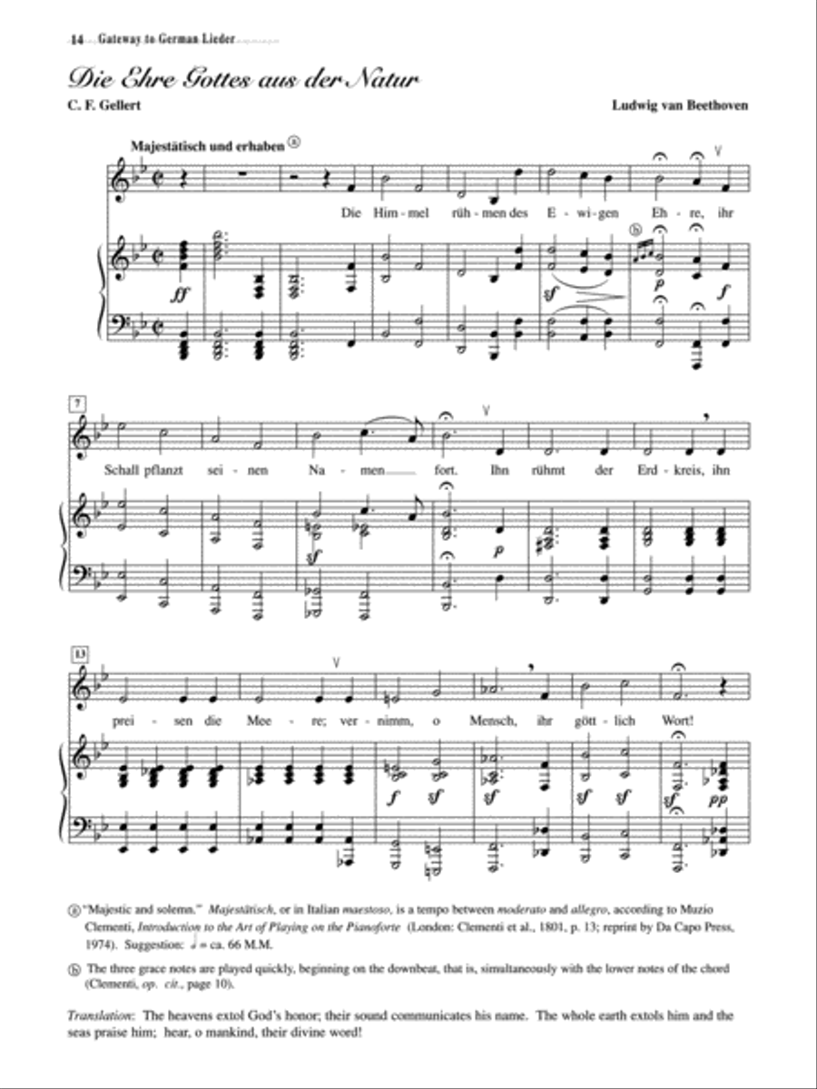 Gateway to German Lieder Voice Solo scores gallery preview page 11