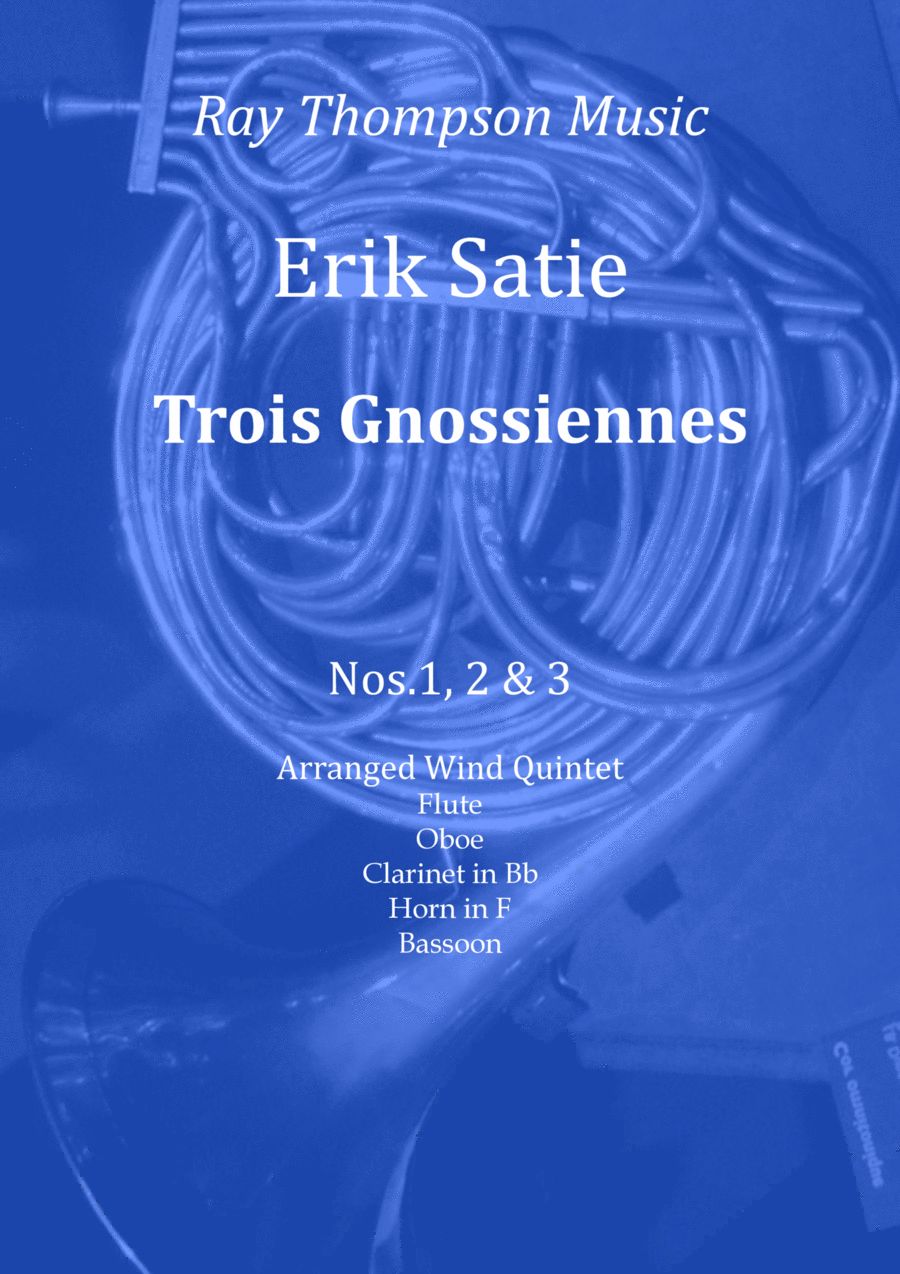 Satie: Trois Gnossiennes Nos.1,2 & 3 - wind quintet image number null