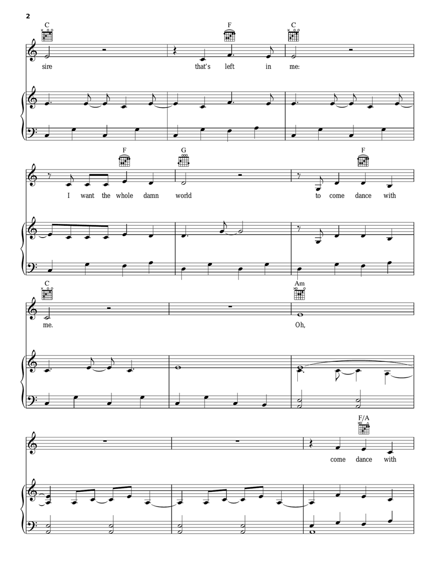 Man On Fire Man On Fire Acoustic Guitar scores gallery preview page 2