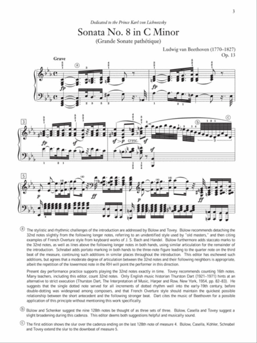 Sonata No. 8 in C Minor, Op. 13 Small Ensemble scores gallery preview page 3